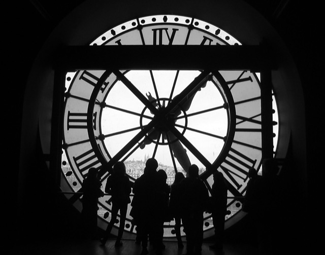 Musée d'Orsay clock, Paris